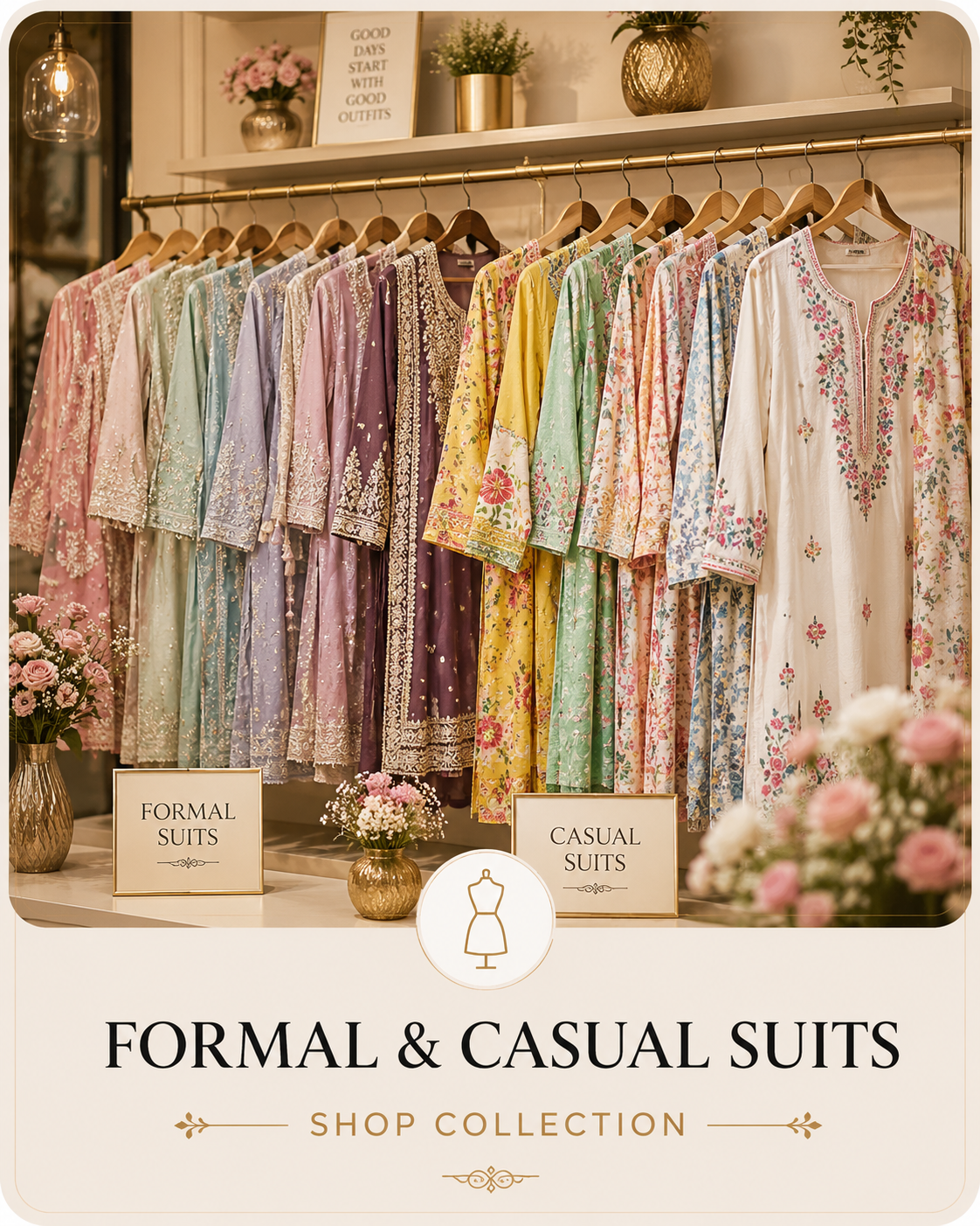 Formal & Casual Outfits