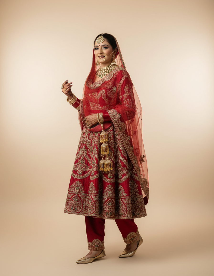 Bridal Anarkali with Pakistani Salwar Suits