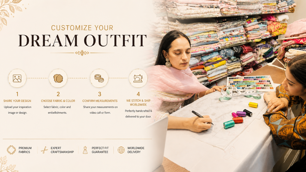 Online Bridal Outfit Customization